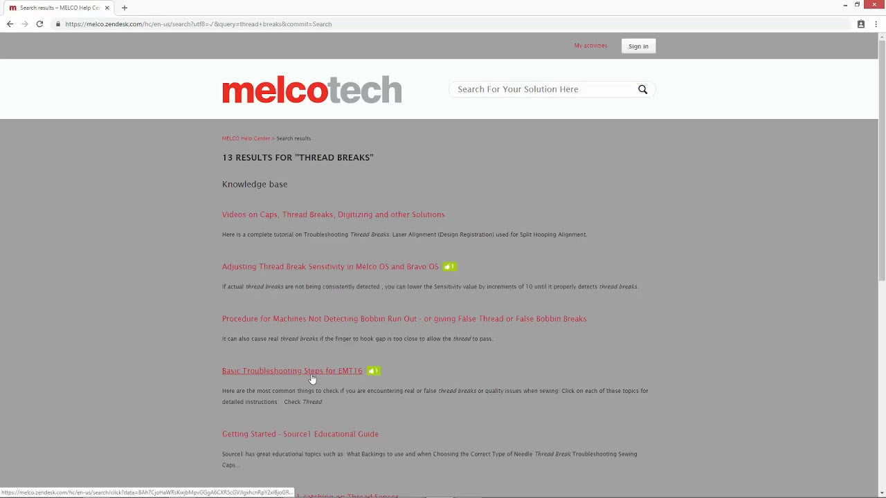 melco support
