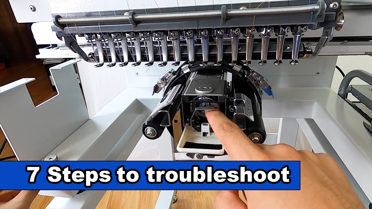 2 head inbro embroidery machine