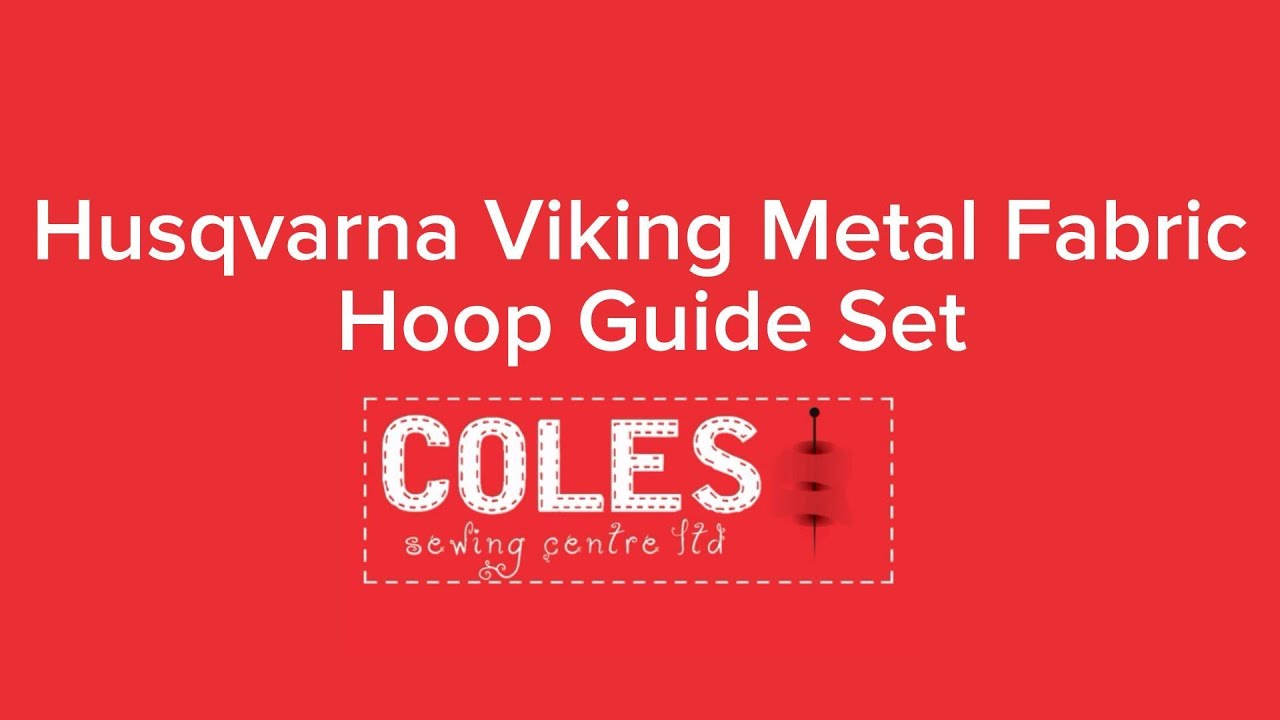 husqvarna viking embroidery machine hoops