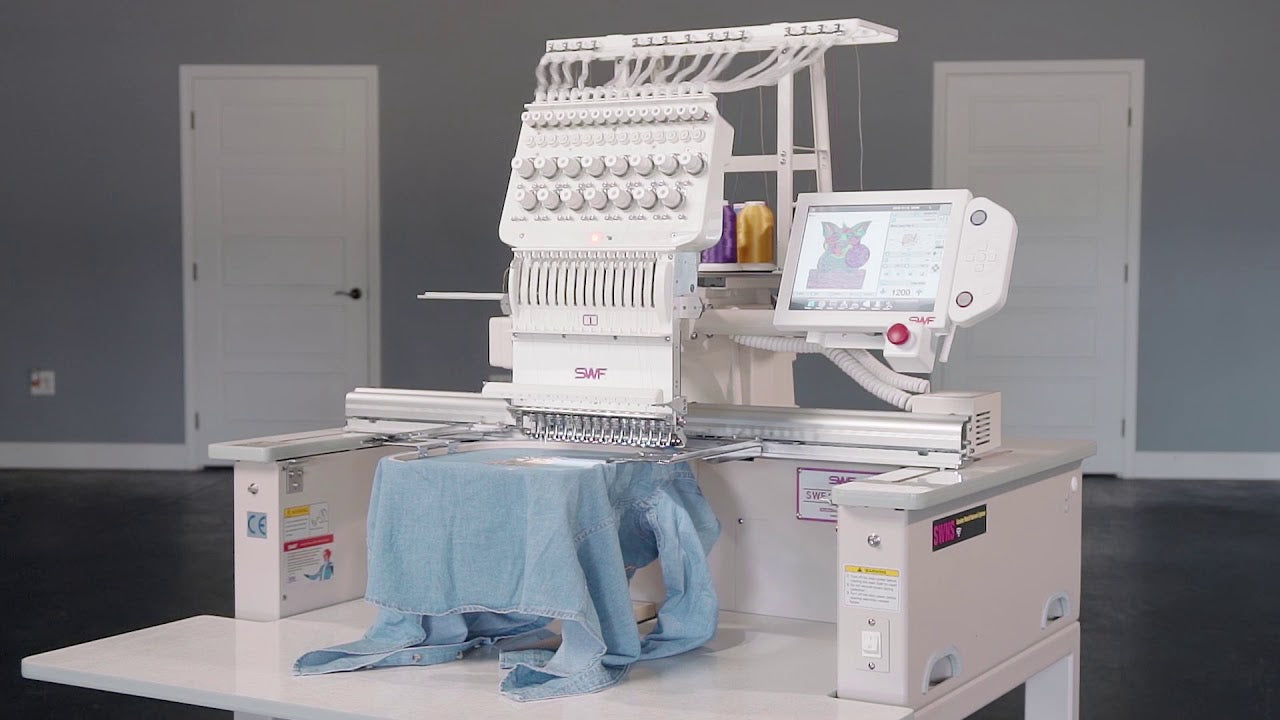 swf single head embroidery machine