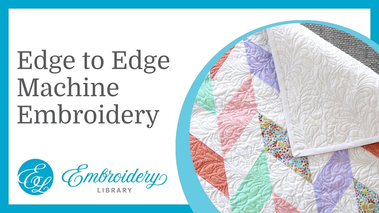 free edge to edge quilting designs for embroidery machine