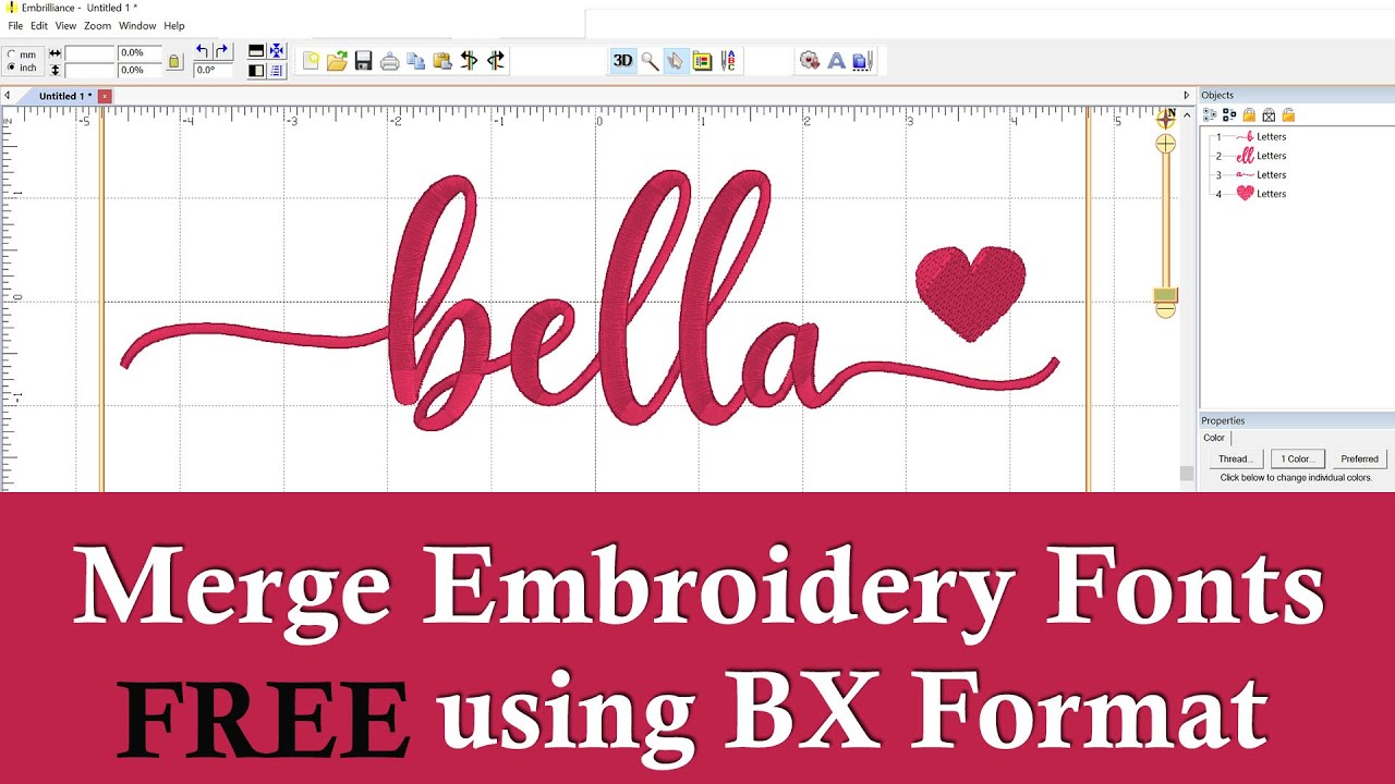 free machine embroidery fonts