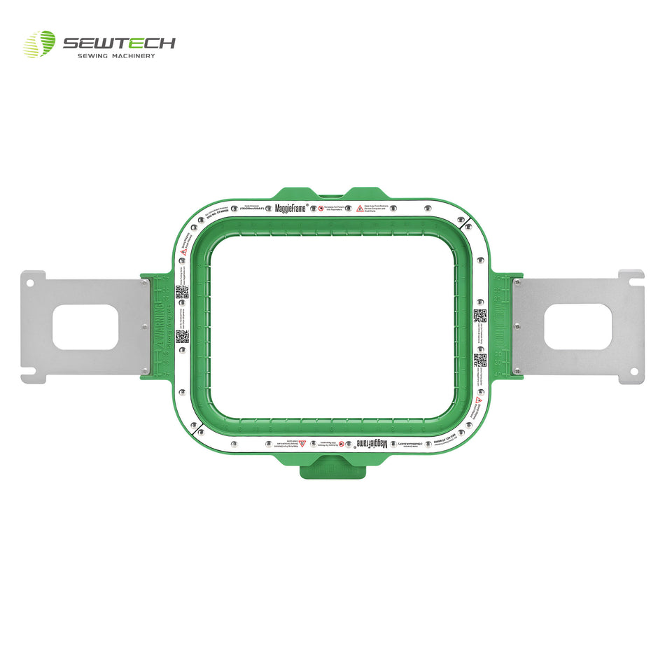 Bastidor magnético Sew Tech MaggieFrame de 150 x 200 mm, 6 x 8 pulgadas, para Brother PR600, PR1000E, PR1000, PR655