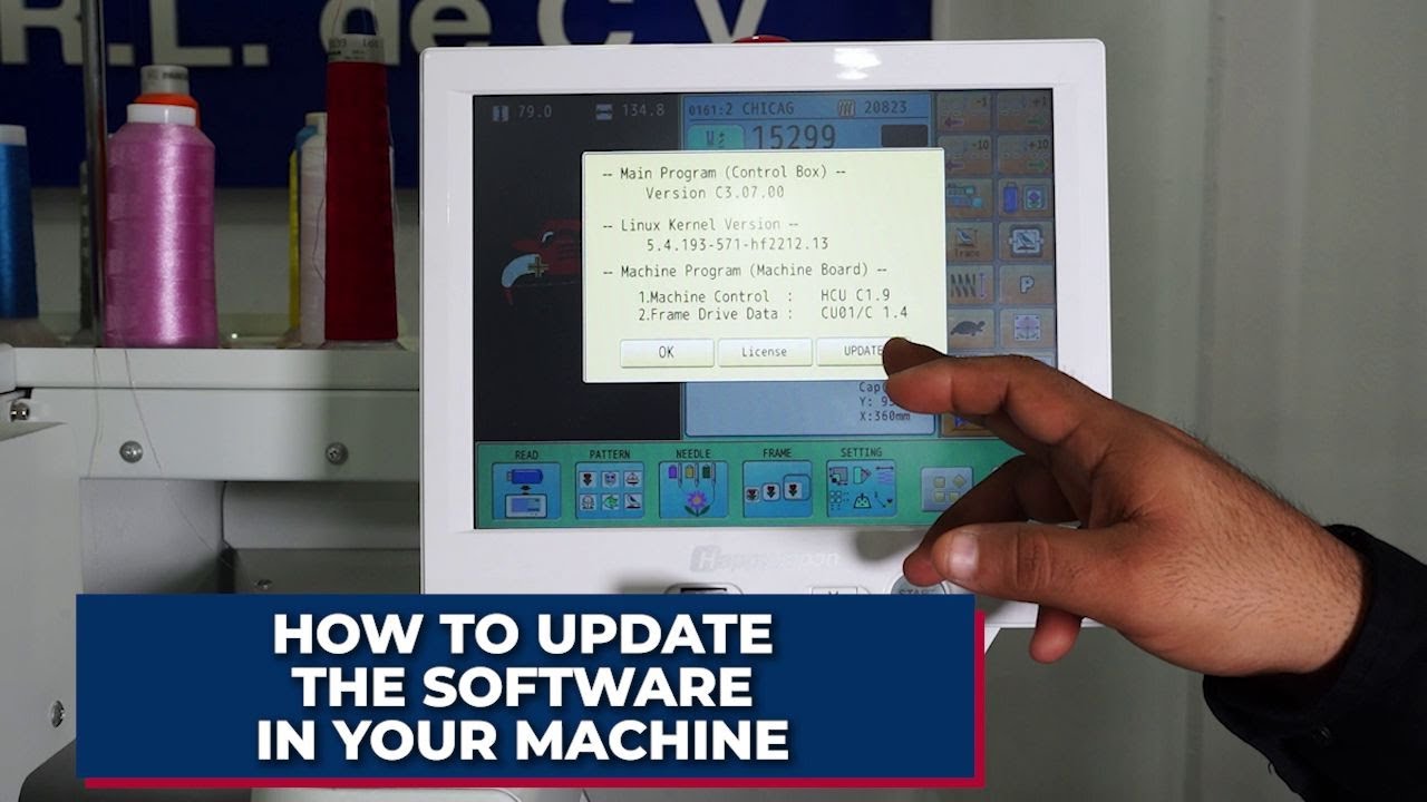 happy japan embroidery machine manual