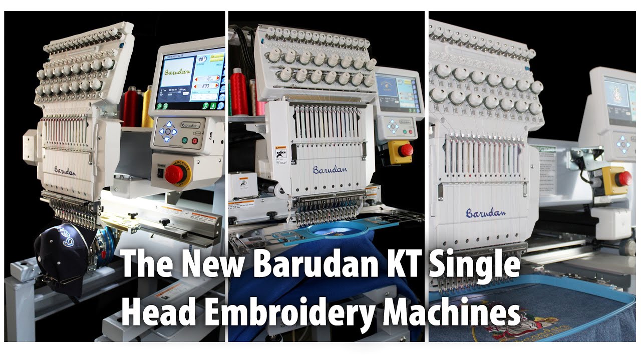 barudan 2 head embroidery machine price