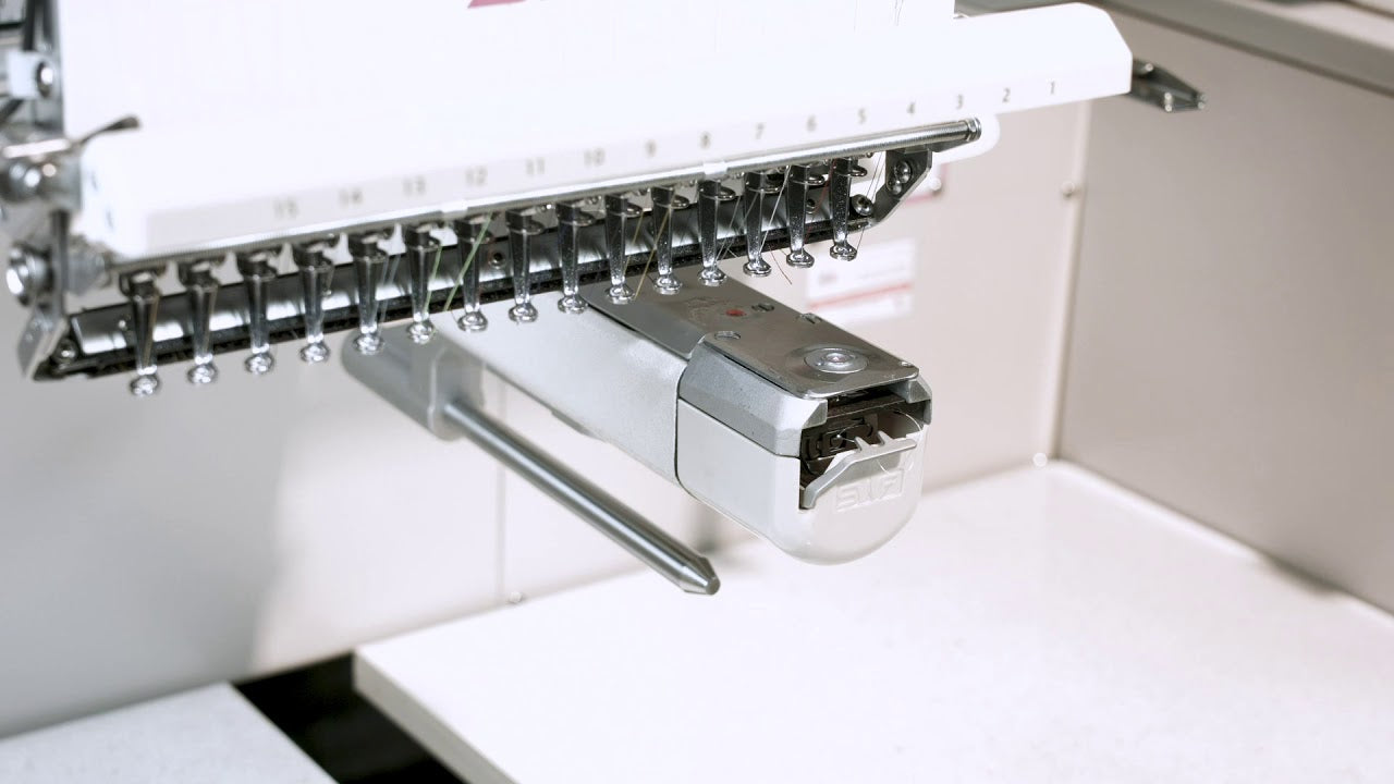 swf embroidery machine training