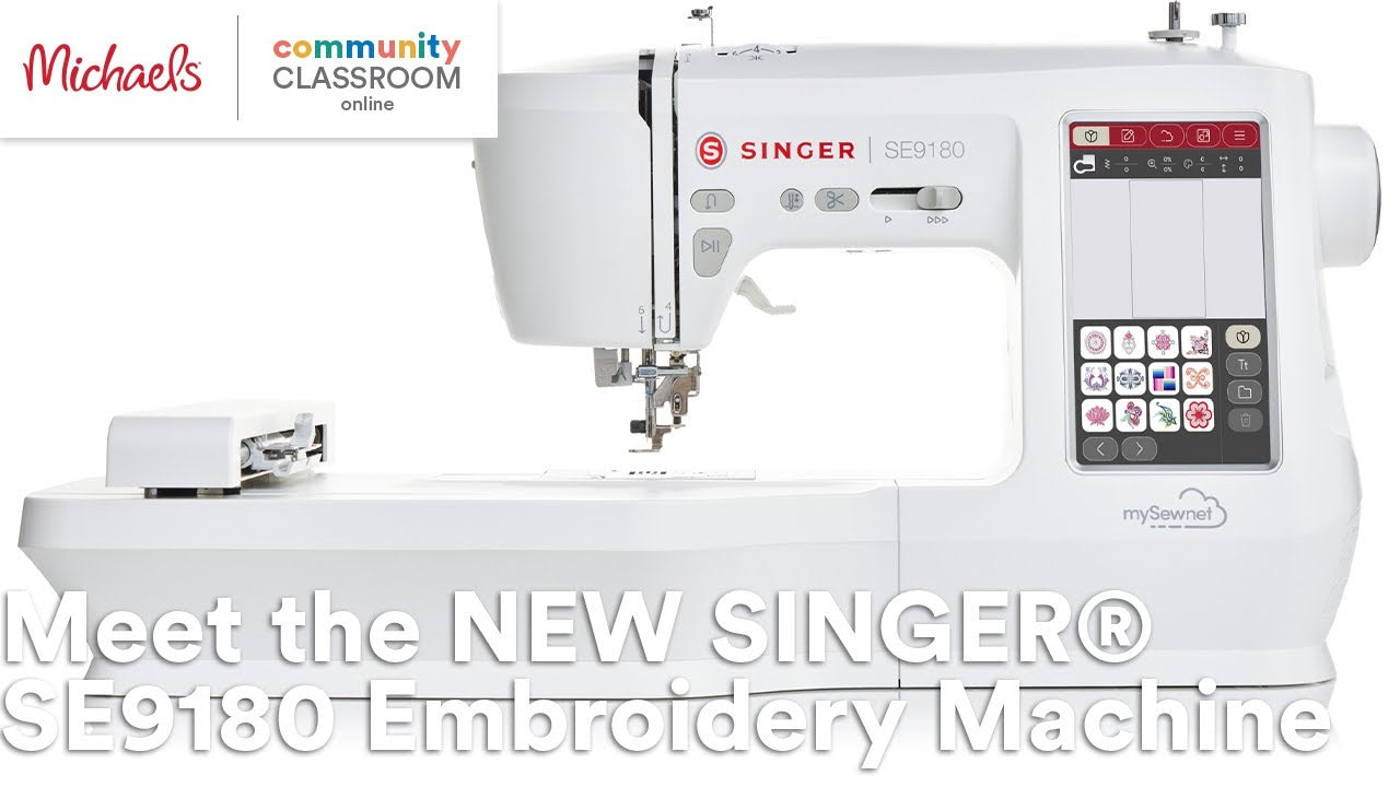 michaels embroidery machine
