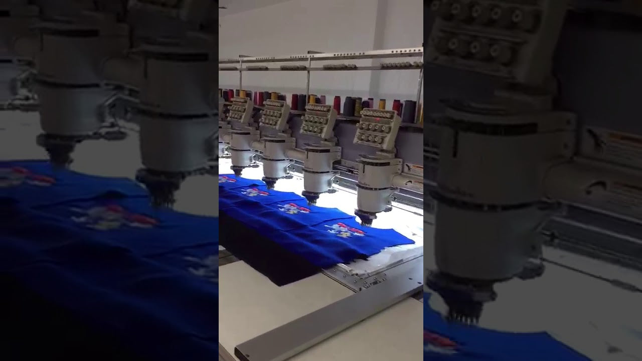 barudan 15 head embroidery machine