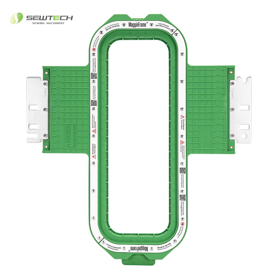 Sew Tech MaggieFrame Magnetic Hoop 320x100mm | 12.6"x3.9" for BAI