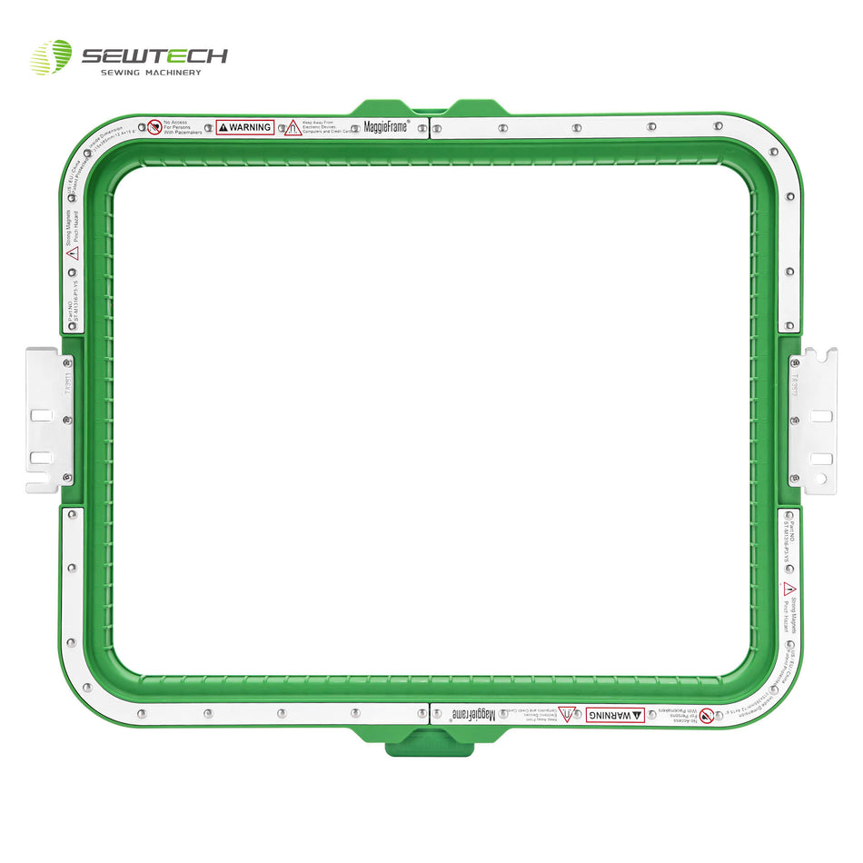 Bastidor magnético Sew Tech MaggieFrame de 315 x 395 mm | 12,4 x 15,6 pulgadas para Avance