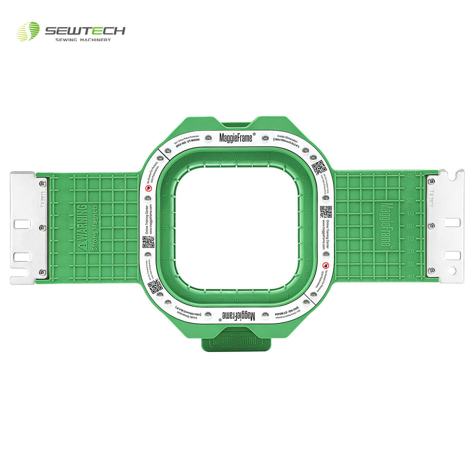 Sew Tech MaggieFrame Magnetic Hoop 100x100mm | 3.9" for Tajima SAI