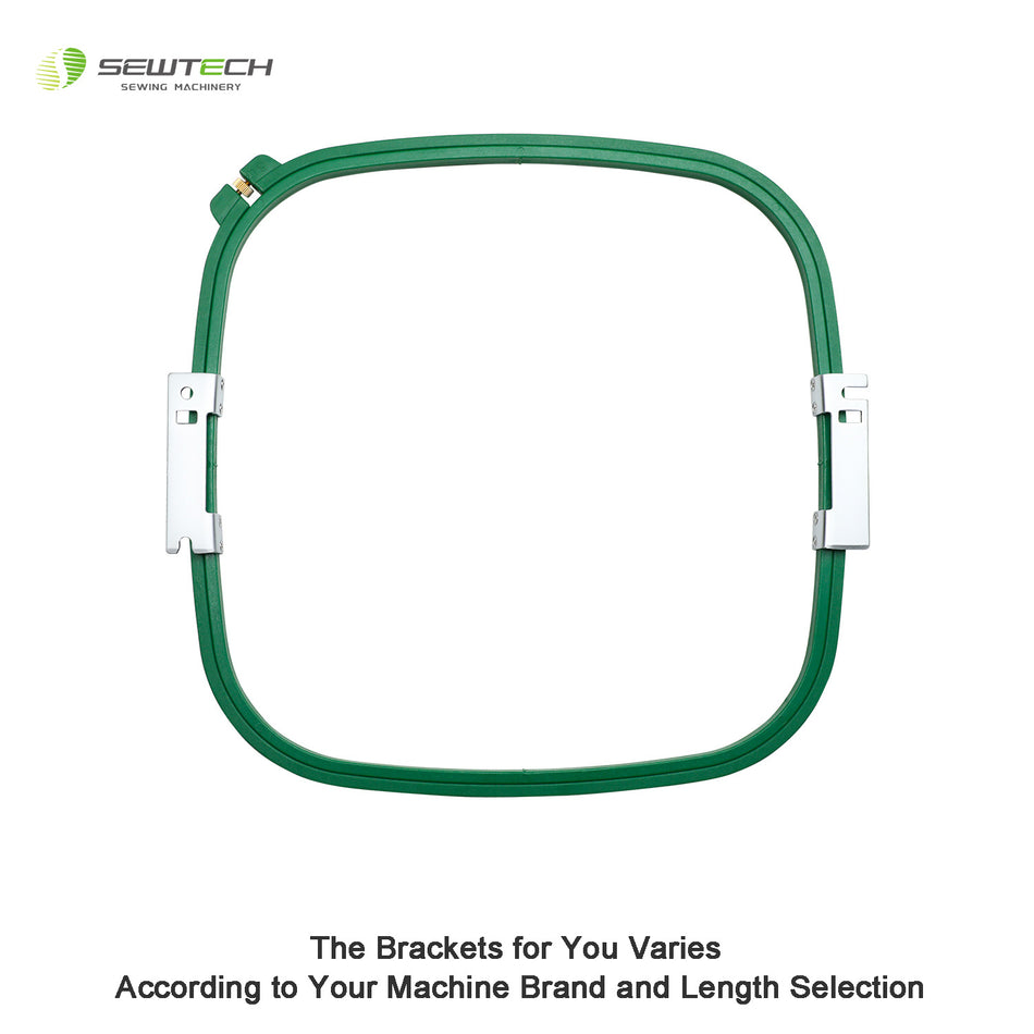 Bastidor de bordado tubular Sew Tech de 300 mm (11,8 in) de diámetro para Tajima