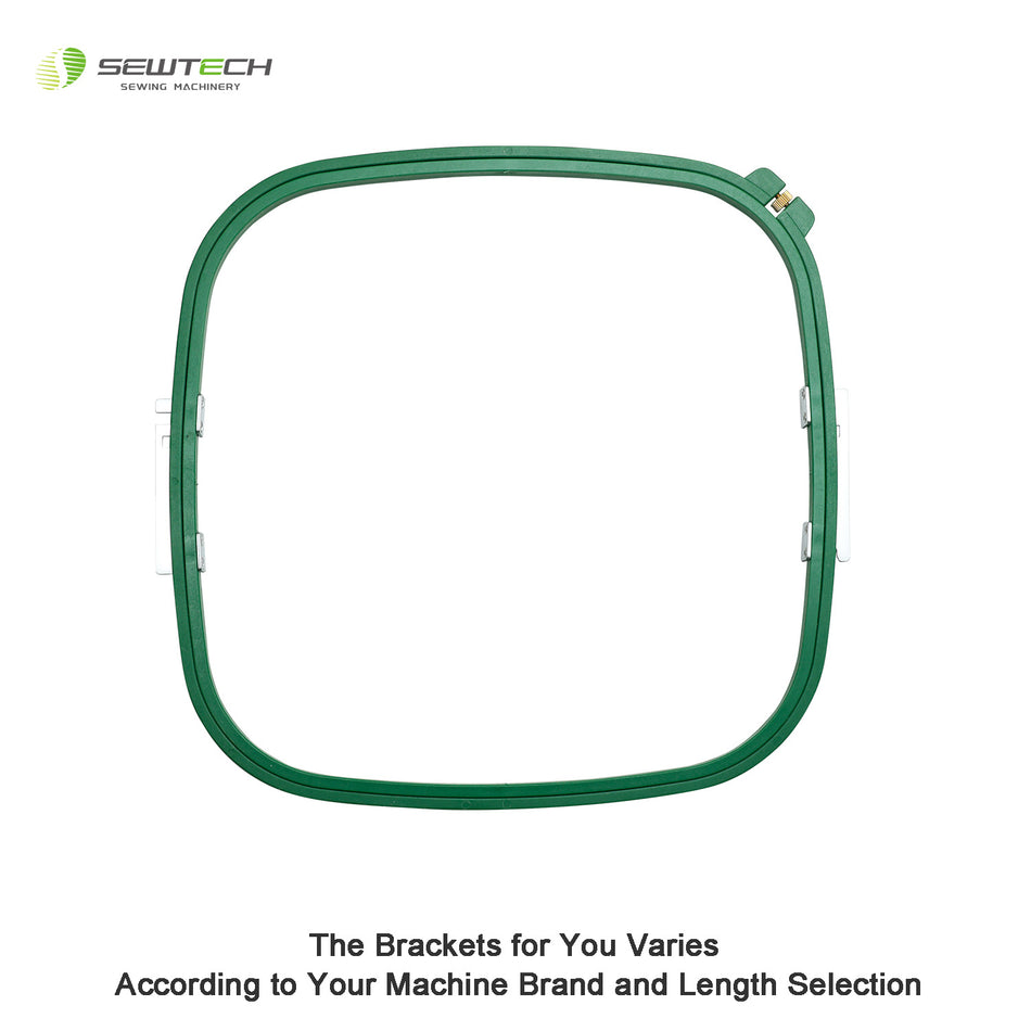 Bastidor de bordado tubular Sew Tech de 300 mm (11,8 in) de diámetro para SWF